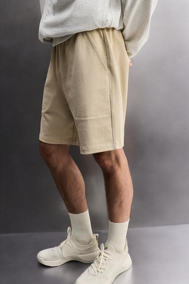 SHORT DE JOGGING HEAVYWEIGHT 9" - Sable de Zara - Image 4