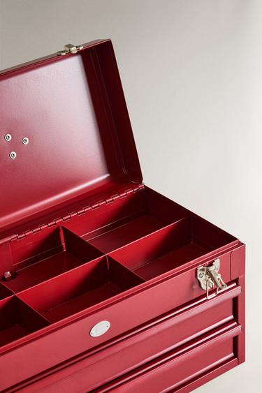 BOÎTE À OUTILS ACIER - Rouge de Zara - Image 1