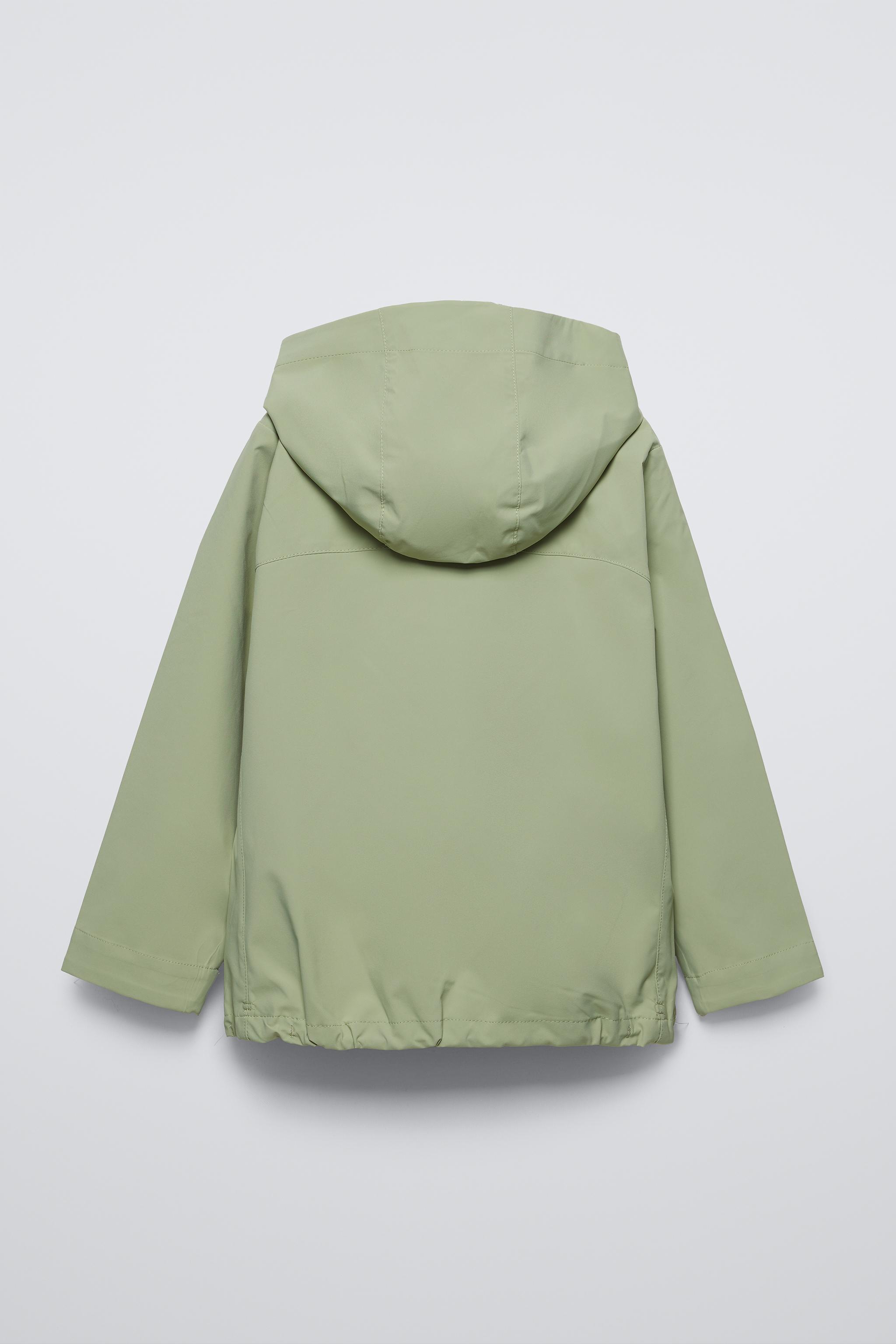 LIGHTWEIGHT RAINCOAT Light pistachio ZARA Canada