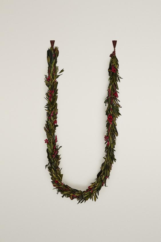 Zara OLIVE CHRISTMAS LIGHT GARLAND - 綠色 - 圖片 0