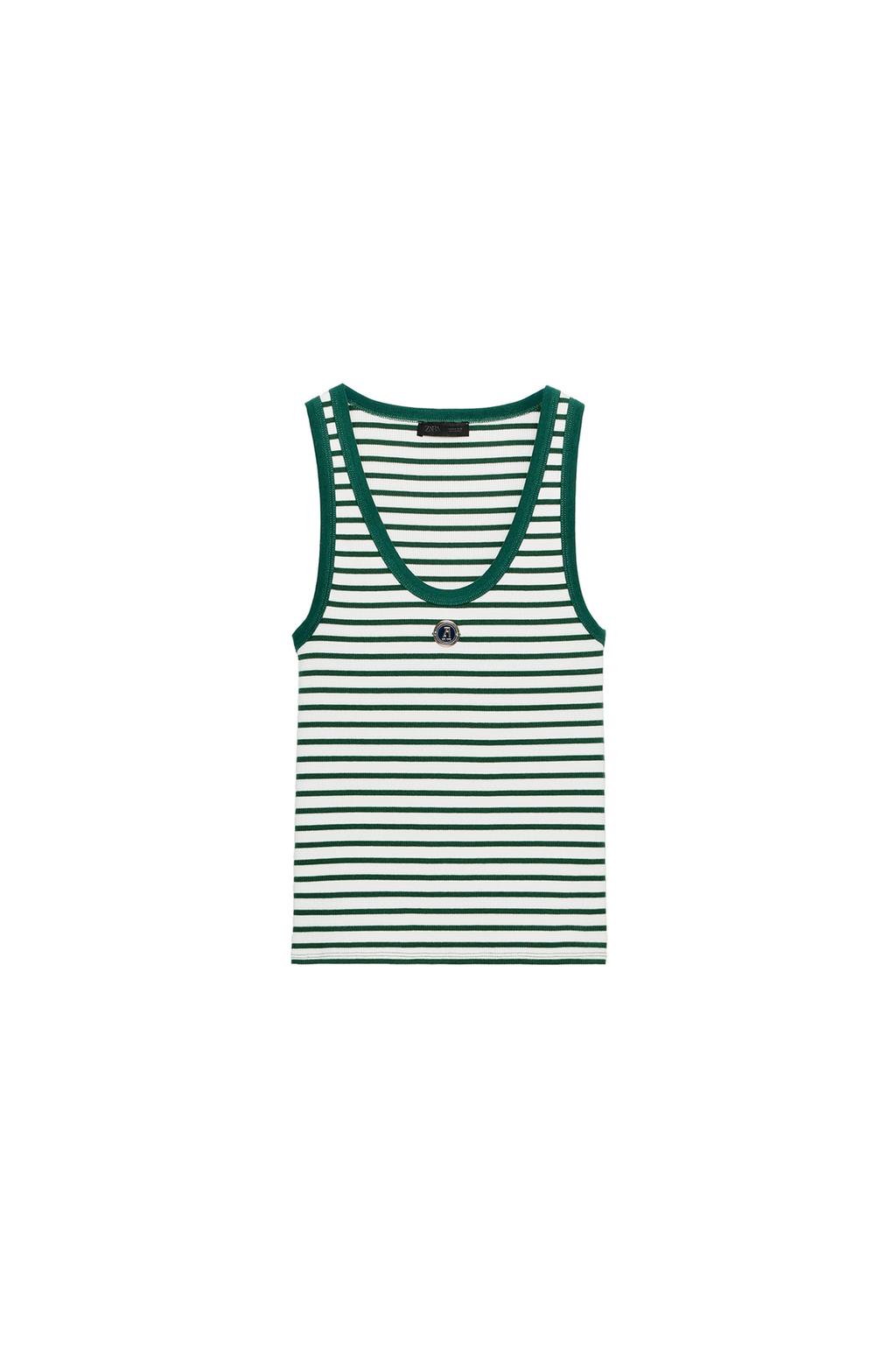 ZA STRIPED TOP - image 3