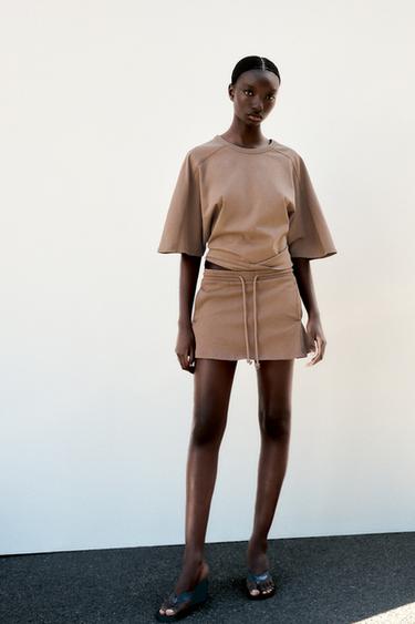 MINIGONA, HEAVY COTTON, EFEKTU MARAZTUAREKIN - Okre kolorea, Zara-rena