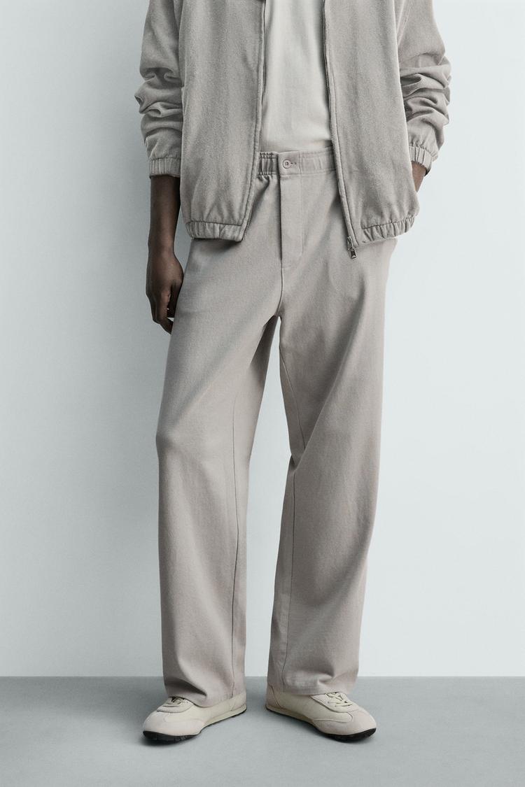 ZARA WASHED KNIT JOGGERS