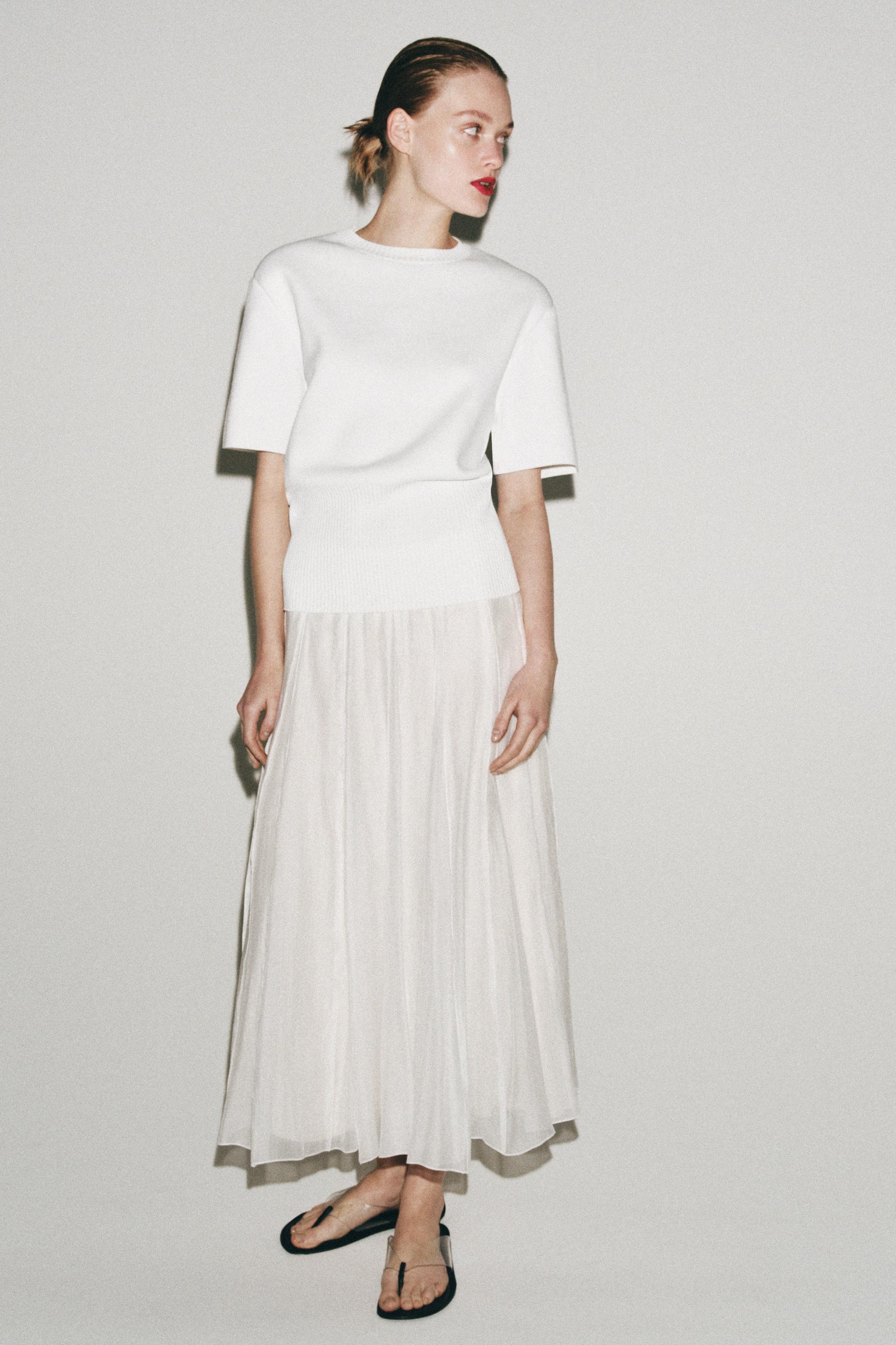 ZARA BASIC ロングスカート 楽天市場】ZARA BASIC ザラベーシック ロングスカート スカート Skirt