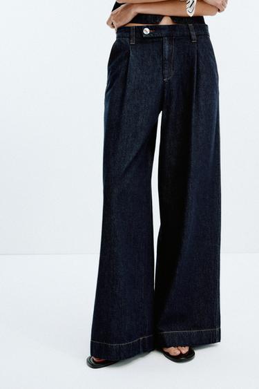 JEAN Z1975 WIDE LEG TAILLE MOYENNE - Bleu de Zara - Image 1