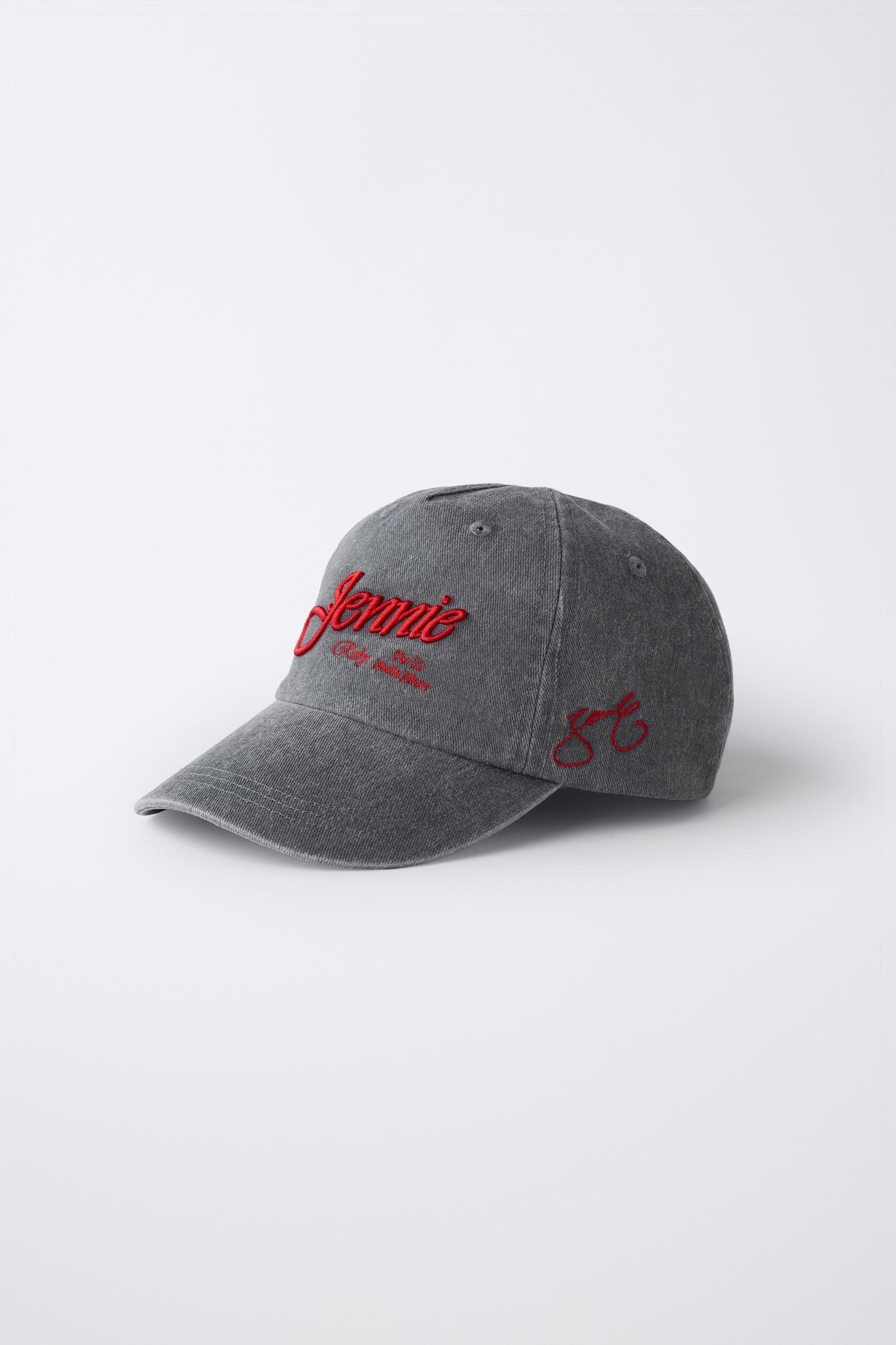 JENNIE RUBY® EMBROIDERED WASHED-EFFECT CAP
