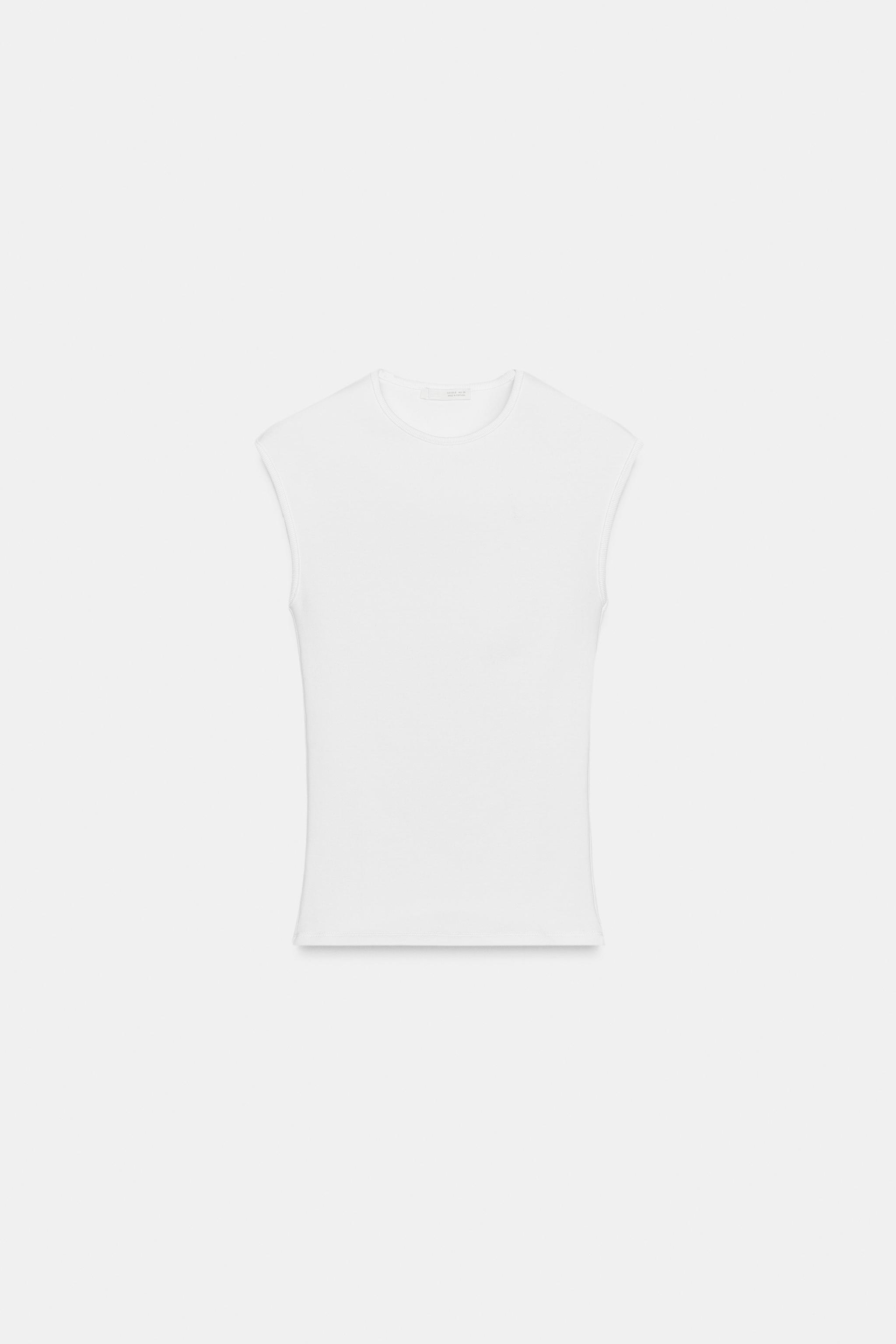 T-SHIRT STRETCH CÔTELÉ