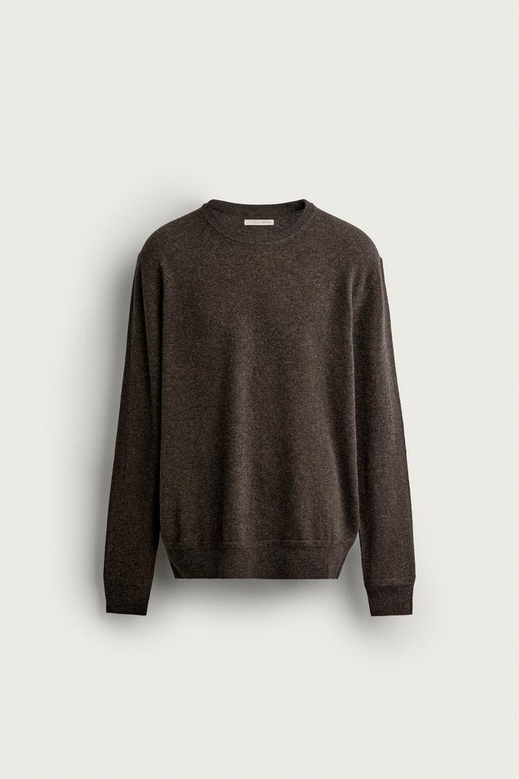 WOOL BLEND REGULAR FIT JUMPER