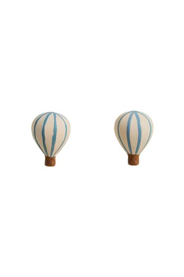 PACK OF KIDS' BALLOON DOOR KNOBS (PACK OF 2) - Multicoloured by Zara