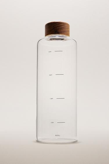 BOTELLA BOROSILICATO ROBLE - de Zara