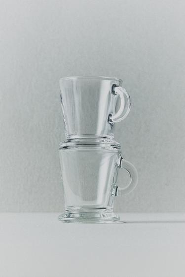 TRANSPARENT GLASS ESPRESSO CUP -  by Zara - Image 5