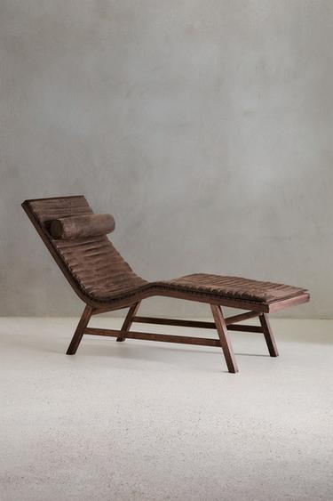 CHAISE LONGUE 01 - Καφέ σκούρο του Zara