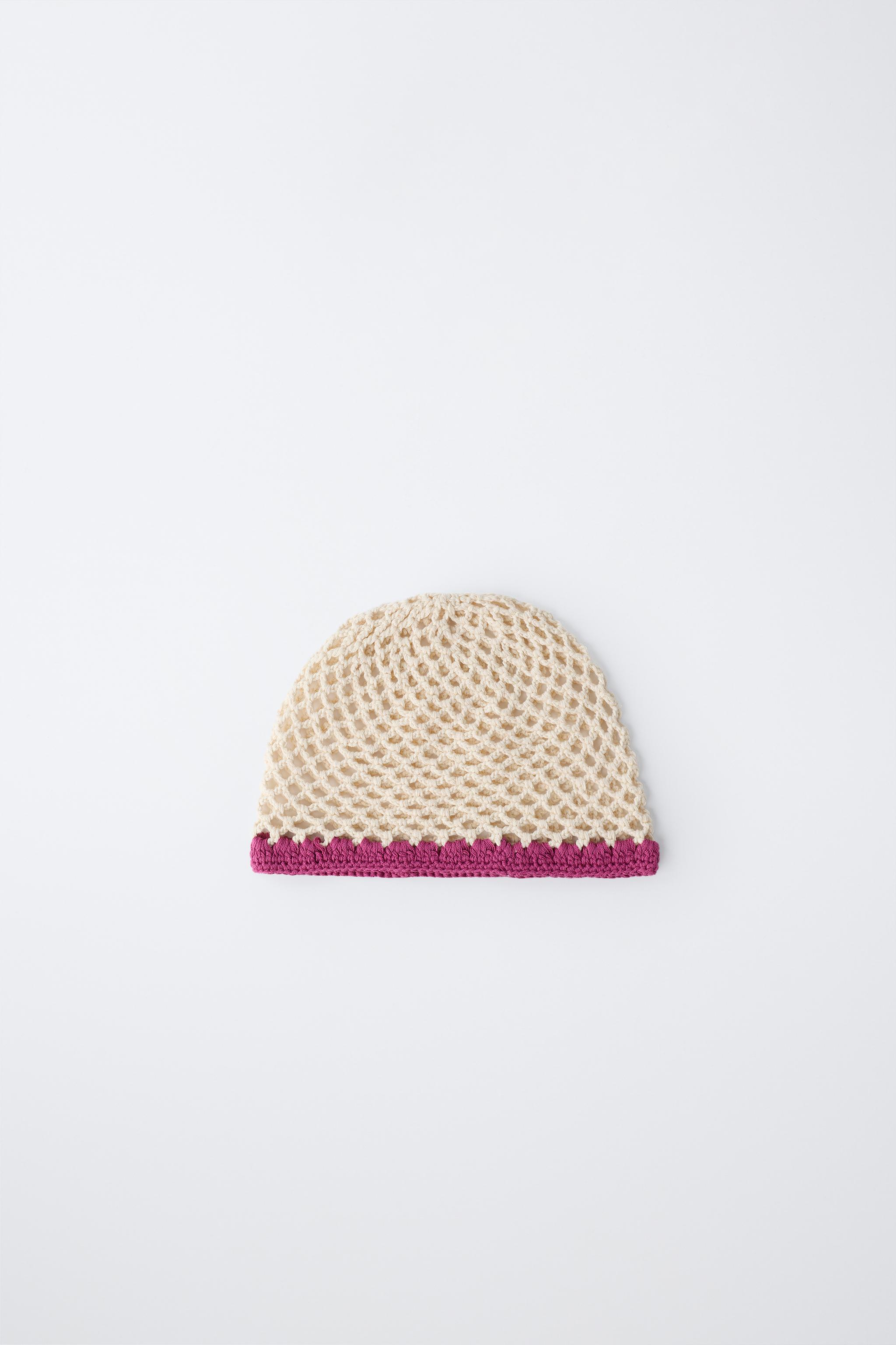 CONTRAST HEM SKULLCAP