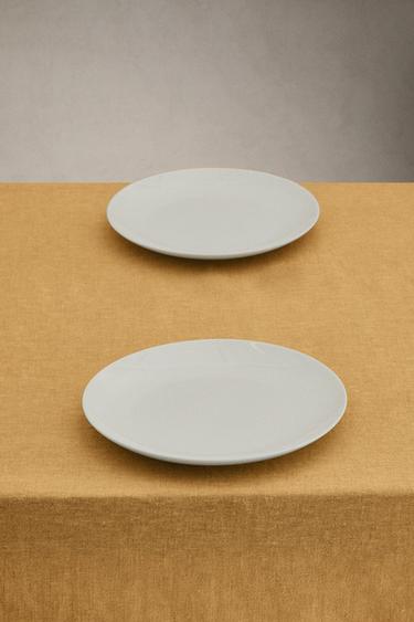 NAPPE LIN DÉLAVÉ - Moutarde de Zara - Image 1