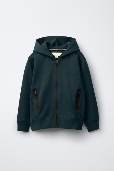 CHAQUETA SPORTY - Verde agua de Zara - Imagen 0