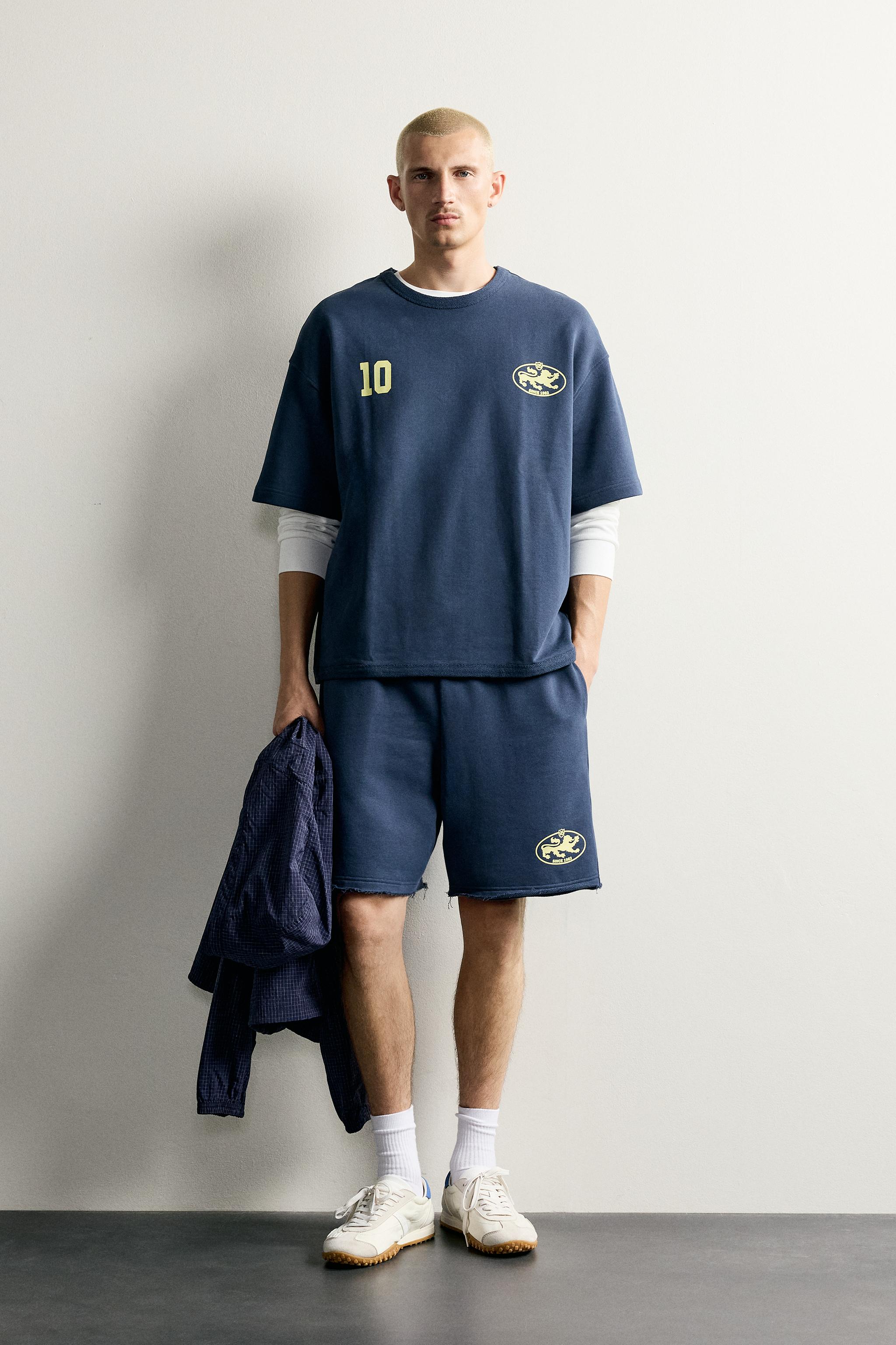 Zara BASKILI RELAXED FIT SWEATSHIRT