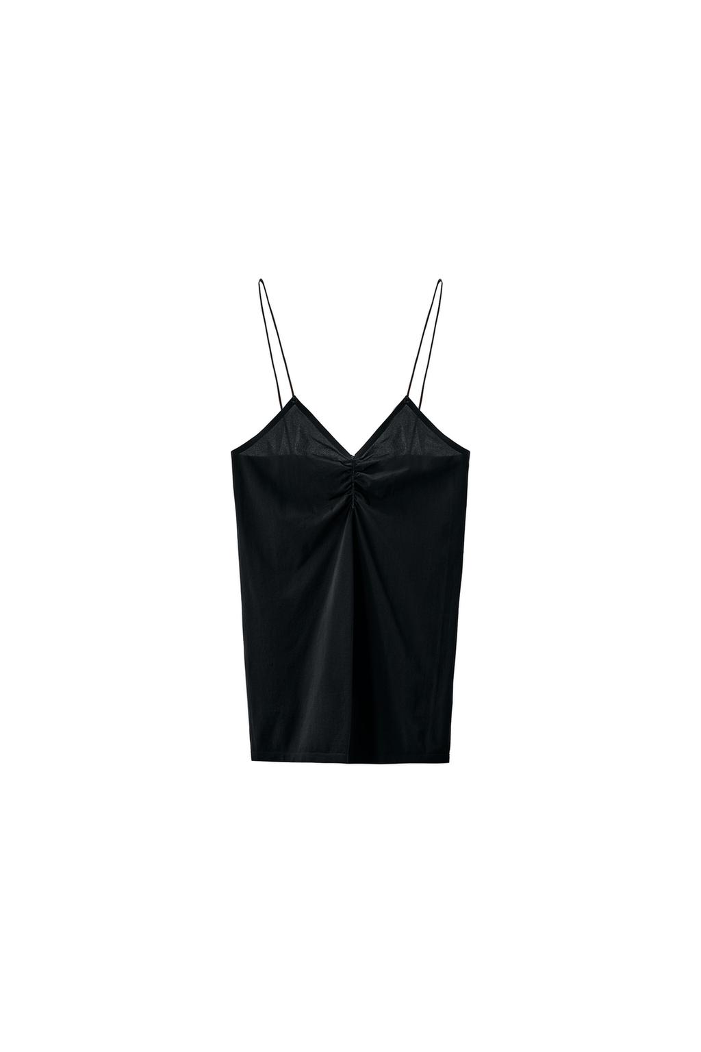 GATHERED NECK STOCKING TOP - image 3