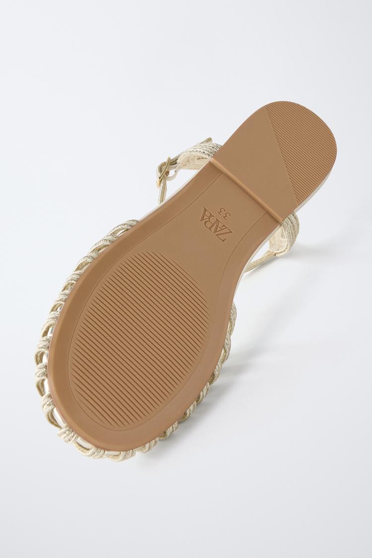 Sandalias metálicas de rejilla 7