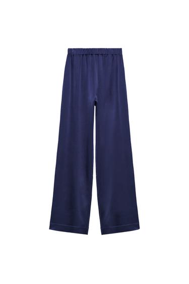 PANTALÓN SATINADO RECTO