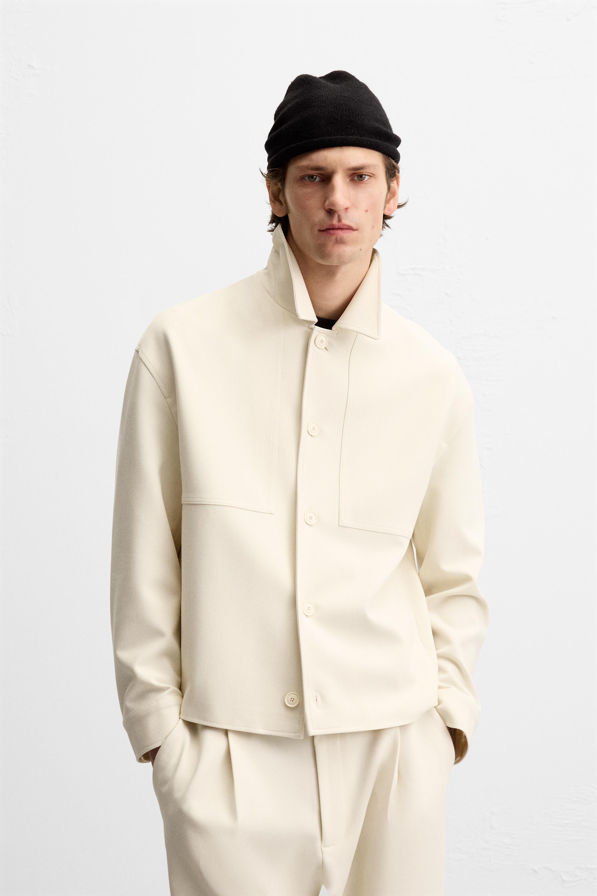 SOBRECAMISA BOXY FIT - Crudo | ZARA España