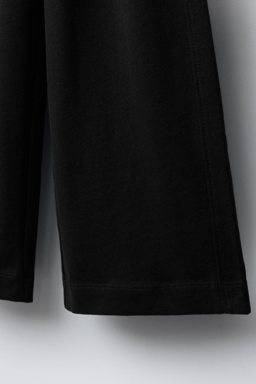 HEAVY WEIGHT WIDE-LEG TROUSERS