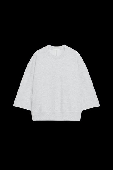 FADED SWEATSHIRT - Grey marl by Zara