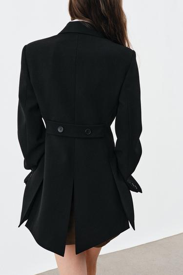 ZW COLLECTION ASYMMETRIC BLAZER - Black by Zara - Image 2