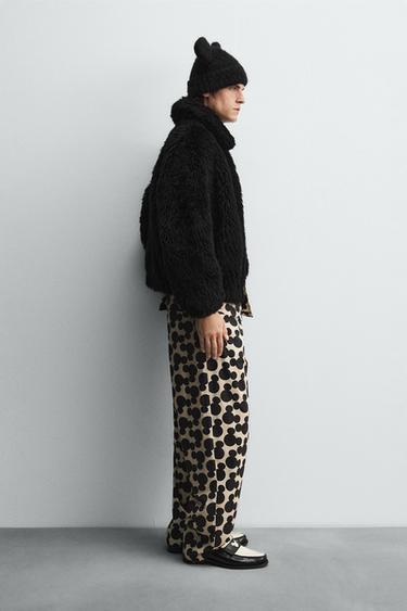 VESTE EFFET FOURRURE HARRY LAMBERT FOR ZARA X DISNEY - Noir de Zara - Image 3