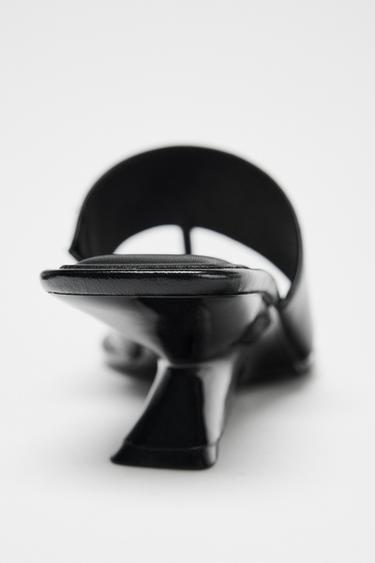 ASYMMETRIC WEDGE HEEL - Black by Zara - Image 5