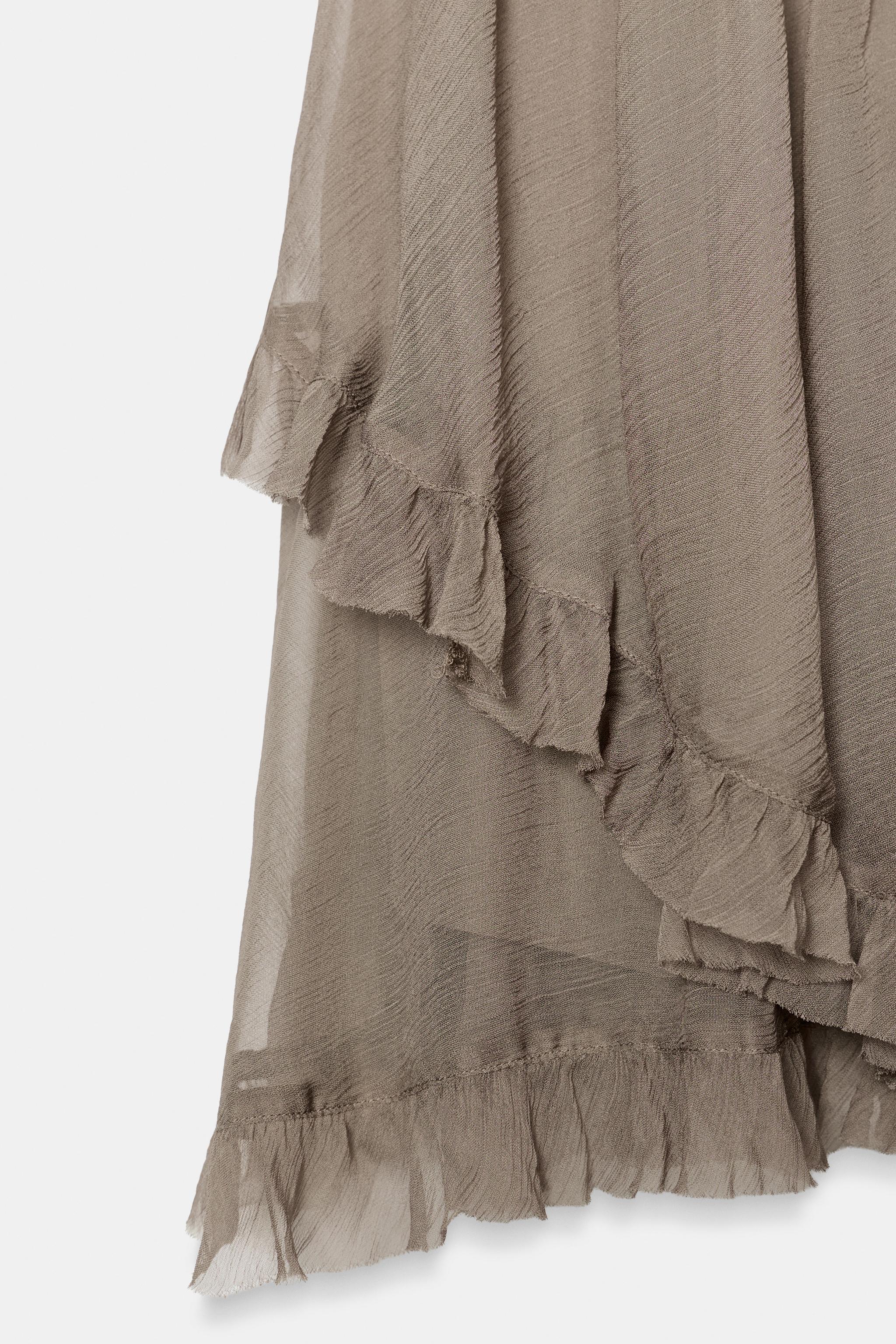 ZW COLLECTION RUFFLED SKIRT