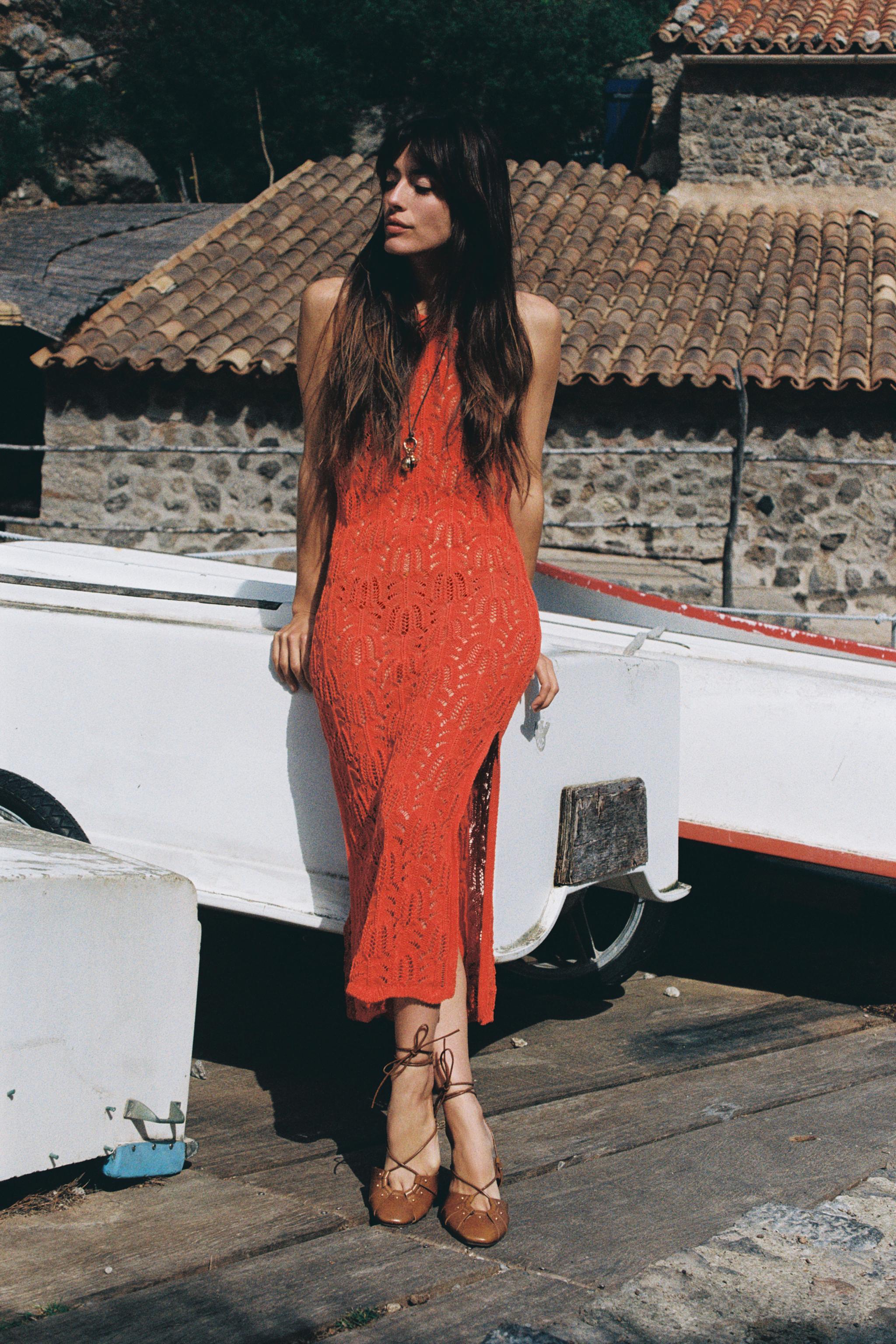 Lace Zara Dames Jurken Zomerjurken Zara On Sale - Main Image