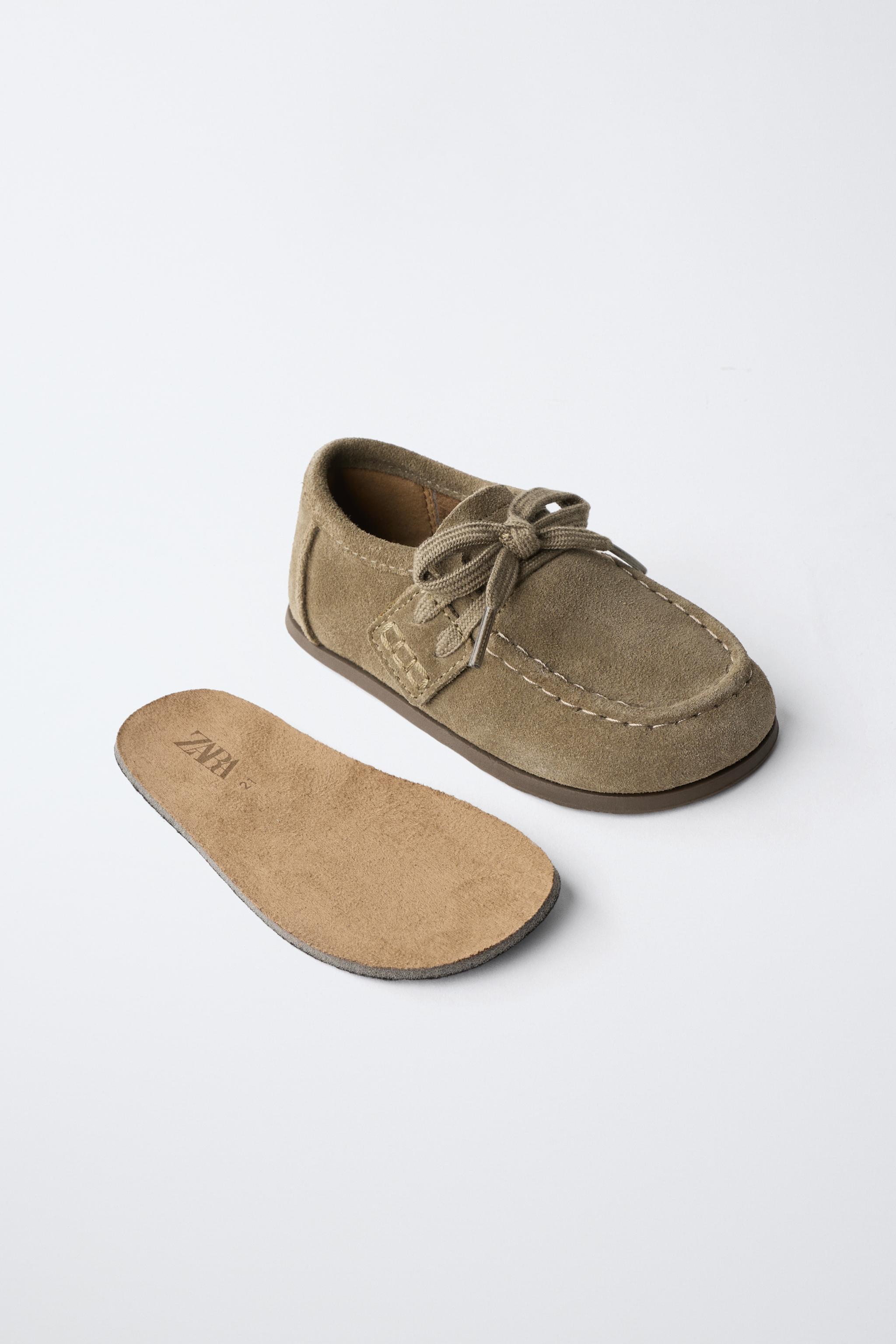 LEATHER BAREFOOT BOAT SHOES