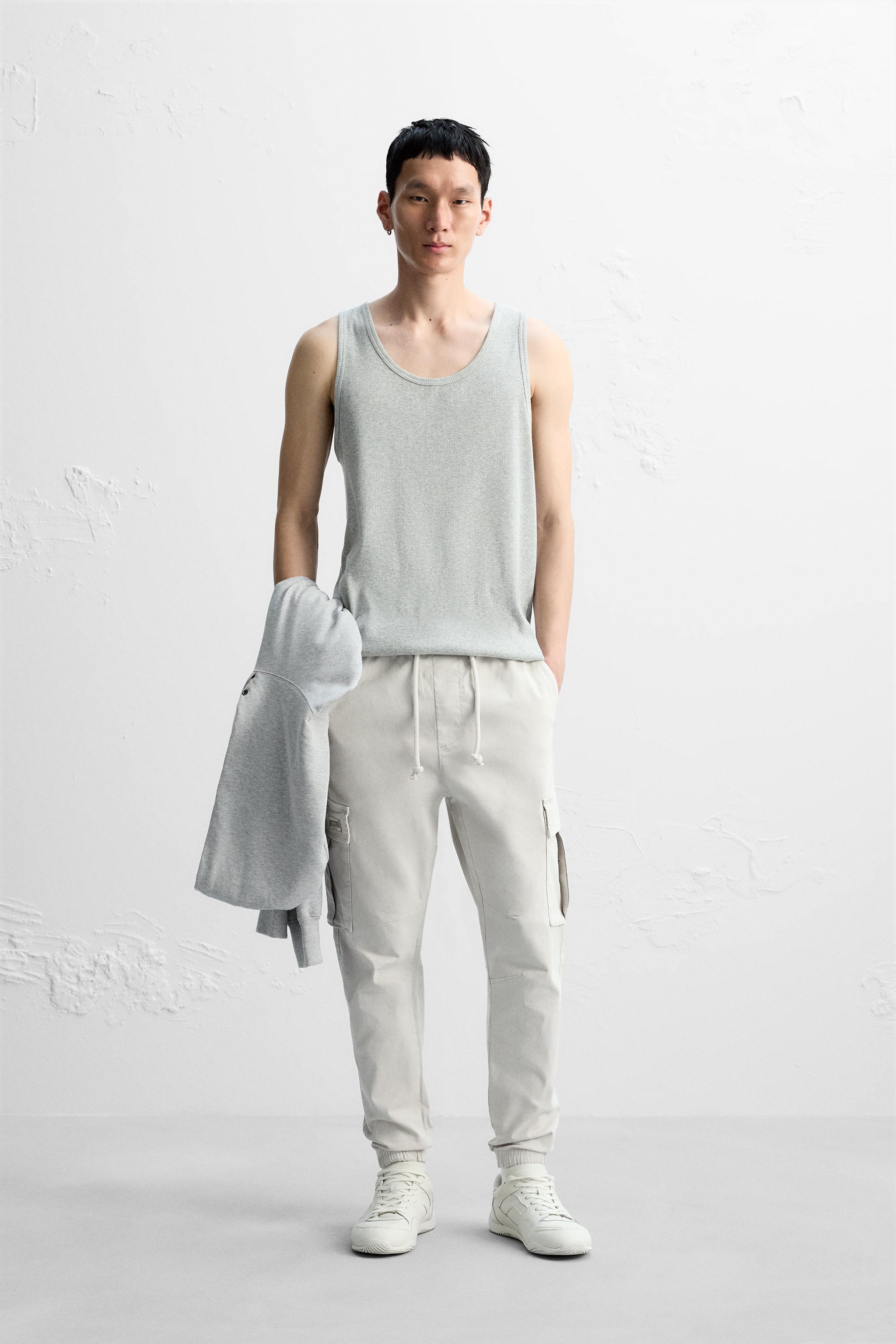 CARGO PANTS Ice ZARA United States - Main Image