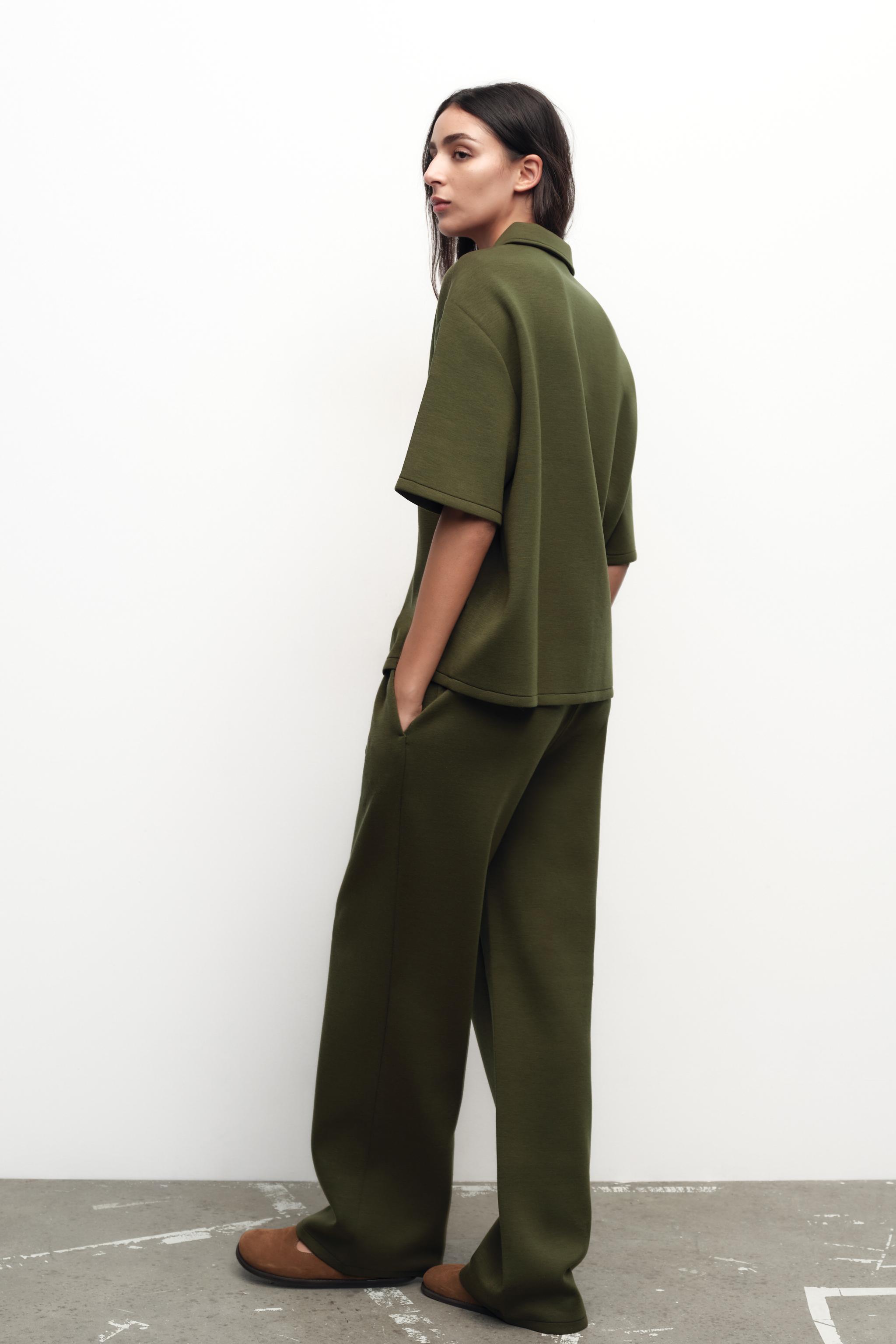 テクニカル ポロシャツジャケット Sサイズ(大きめ) ザラ ZARA