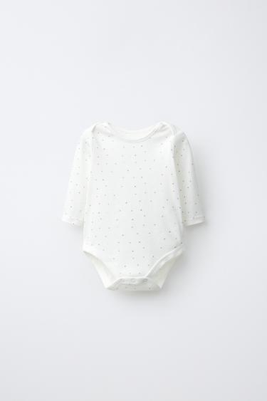 FIVE-PACK STAR AND STRIPE BODYSUITS — Multicolored 2