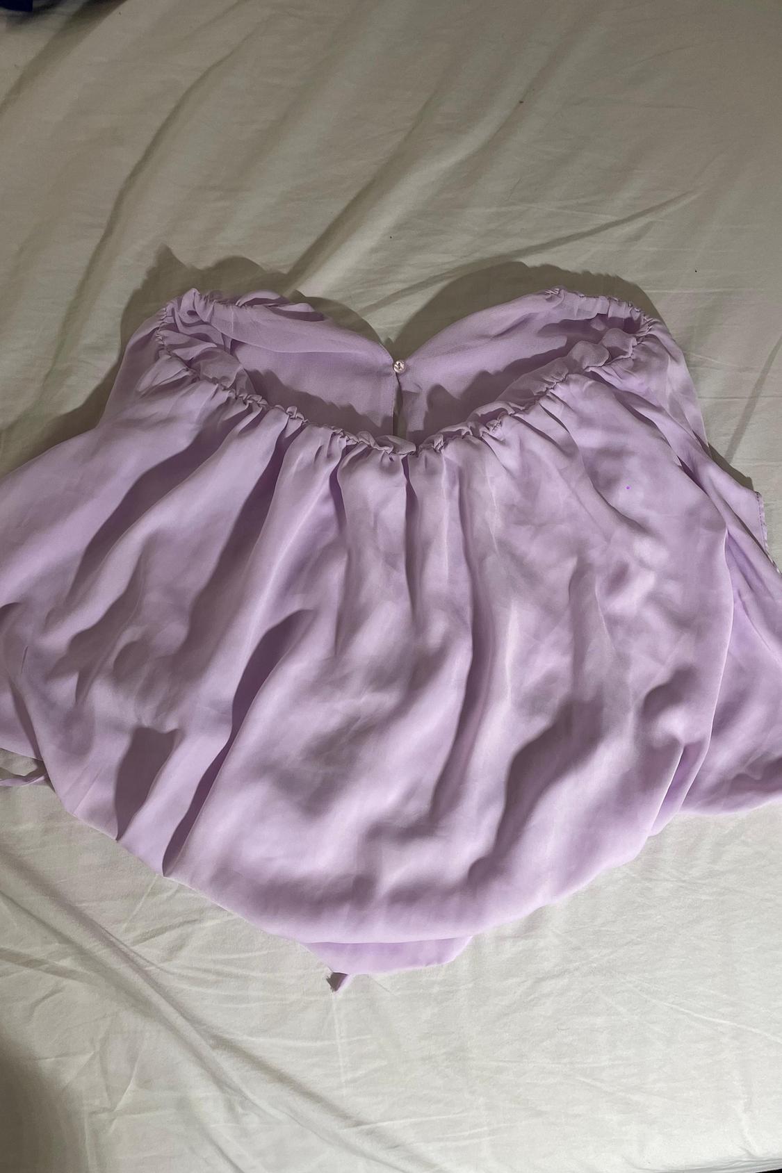 SATIN TOP WITH DRAPED DETAIL