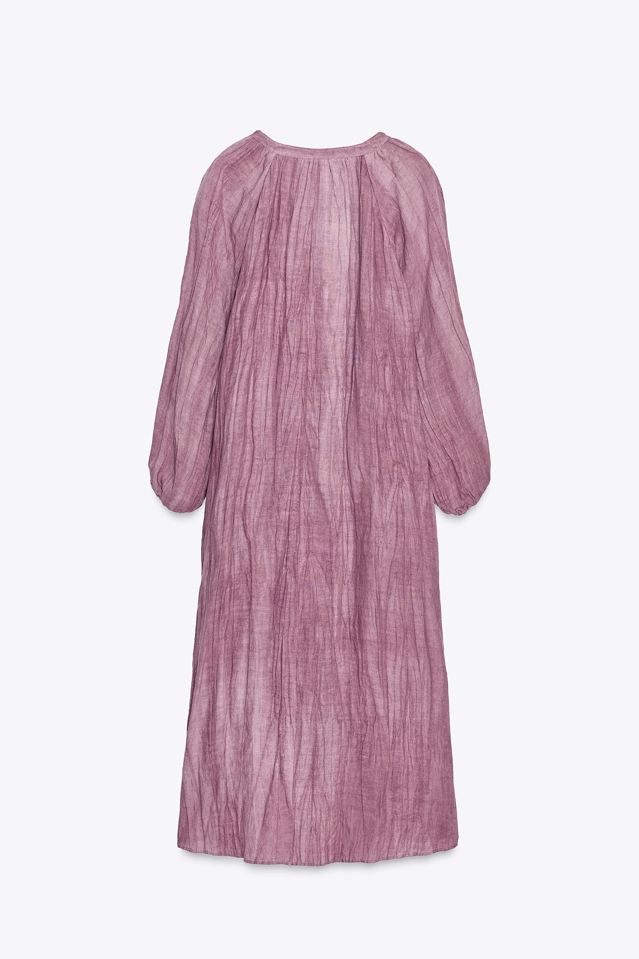 ROBE TUNIQUE EN LIN TIE DYE ZW COLLECTION