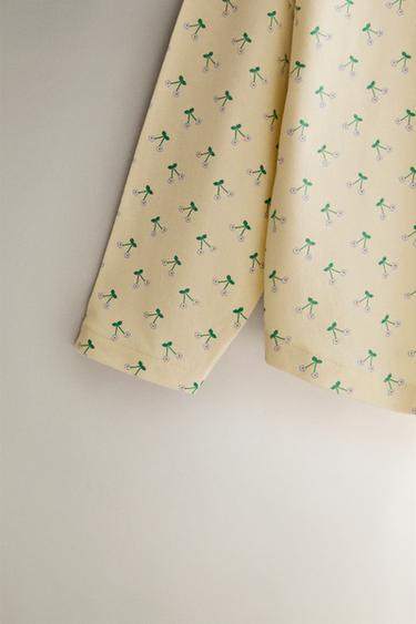 PYJAMA ENFANT FLEURETTES - Blanc cassé de Zara - Image 2