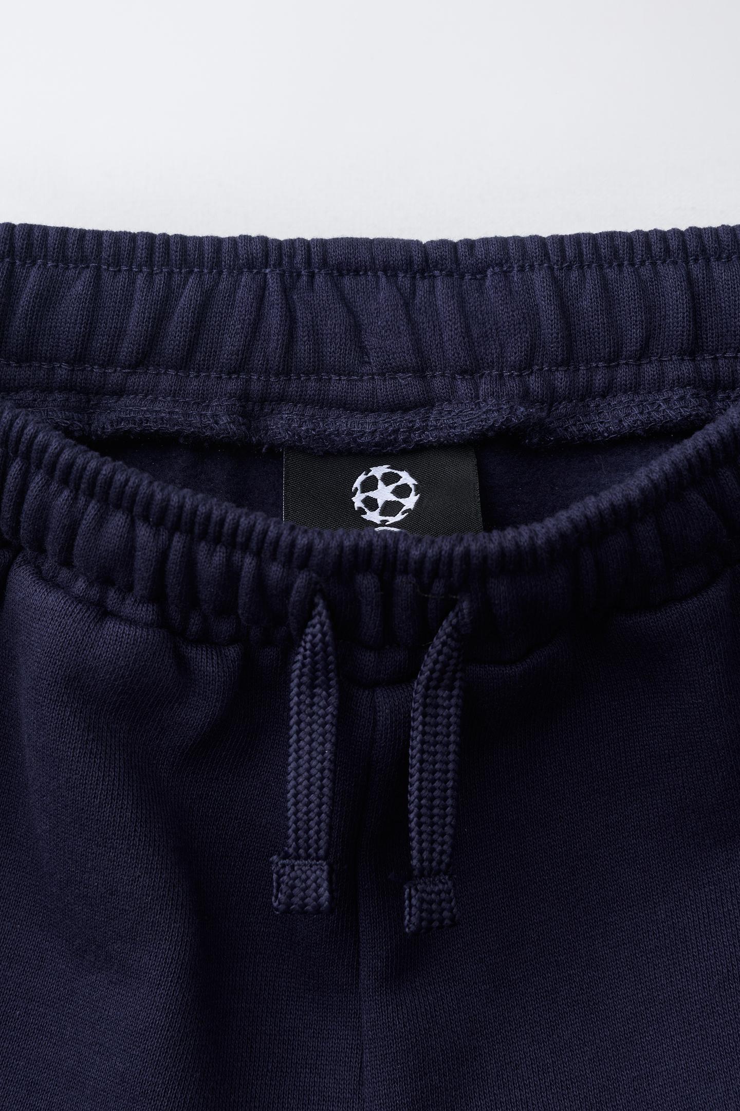 Детские шорты Zara UEFA Champions League® Shorts, цвет: Синий — фото 3