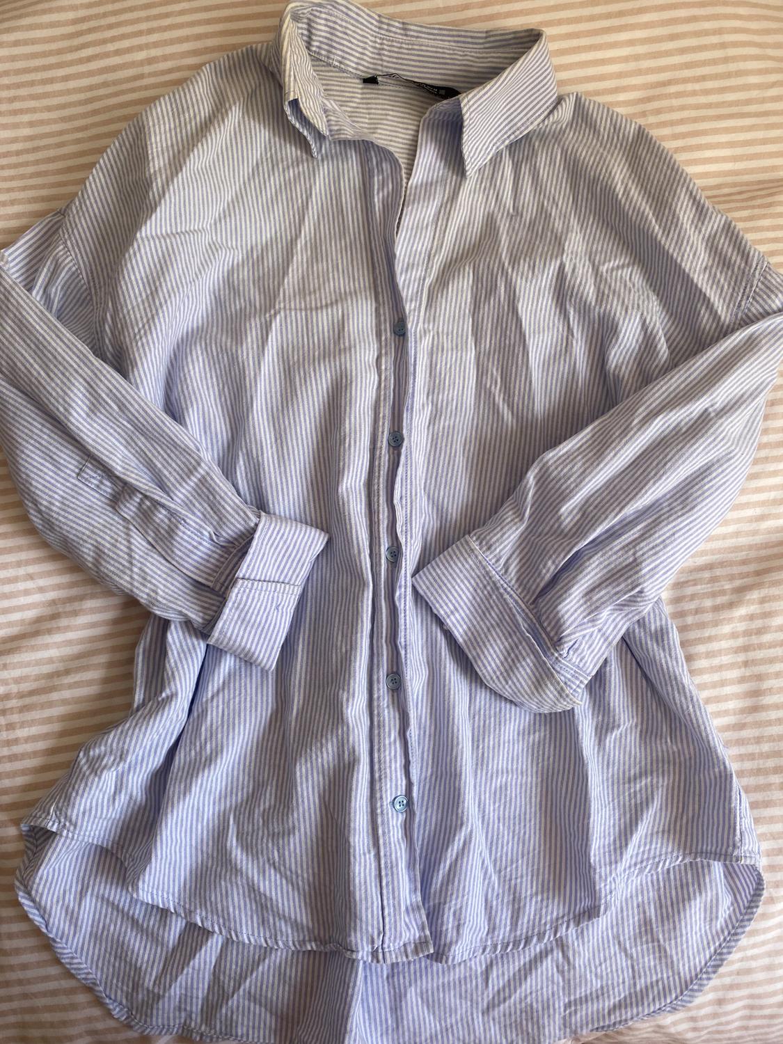 BASIC POPLIN SHIRT - Image 7