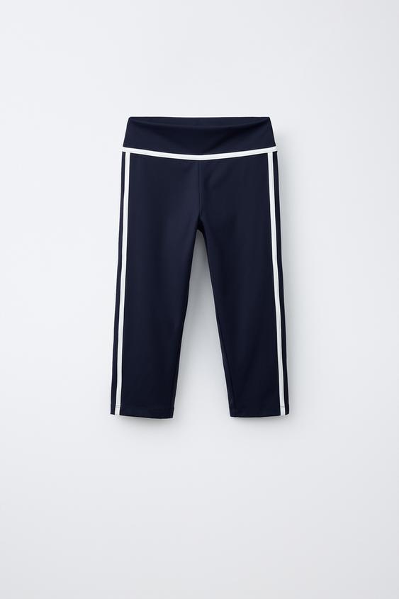 LEGGING CAPRI SPORTY - Azul-marinho da Zara - Imagem 0