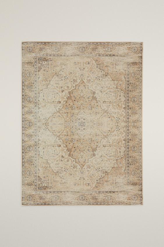 TAPIS EFFET VINTAGE - Marron de Zara - Image 1