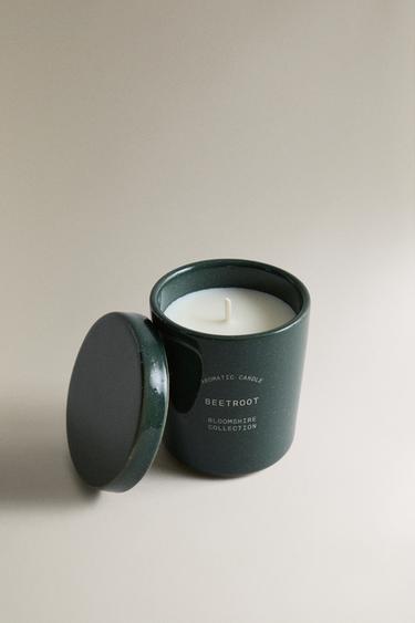 (170 G) BEETROOT SCENTED CANDLE - Dark purple by Zara - Image 1
