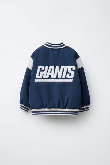 NY GIANTS © NFL BOMBER JACKET - Blue/White by Zara - Image 1