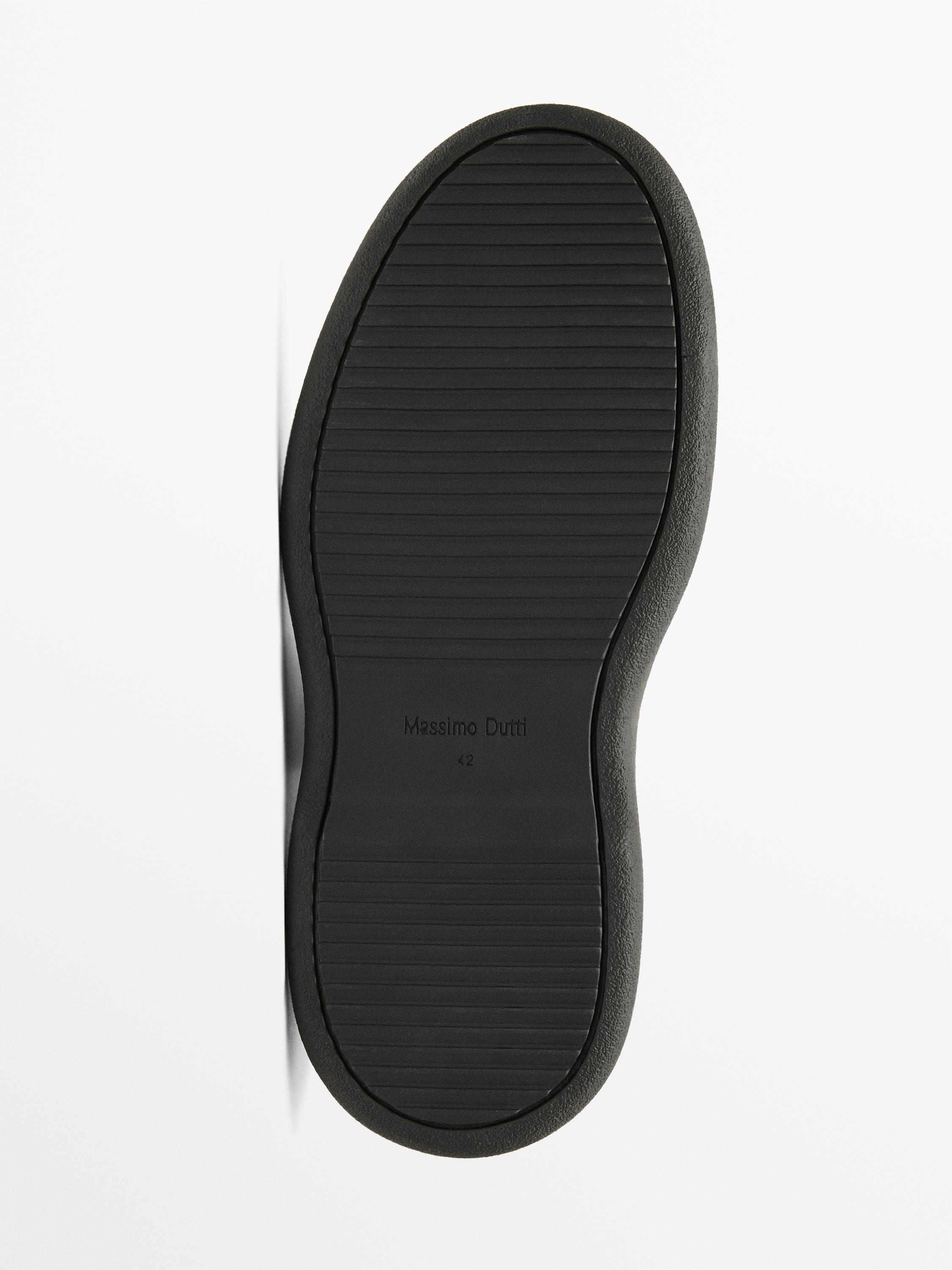 Split suede boots