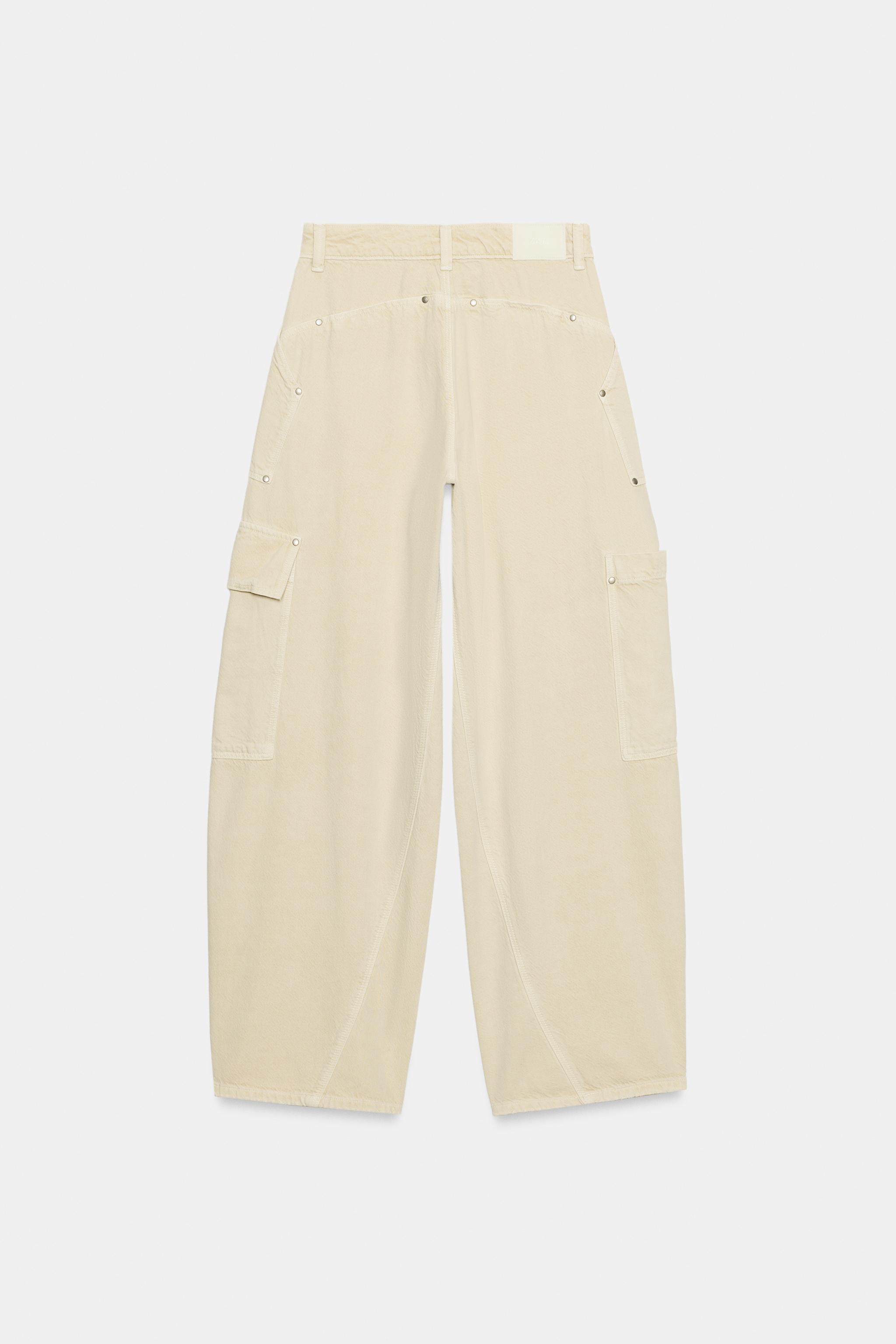 Z1975 MID-RISE BARREL CARGO JEANS