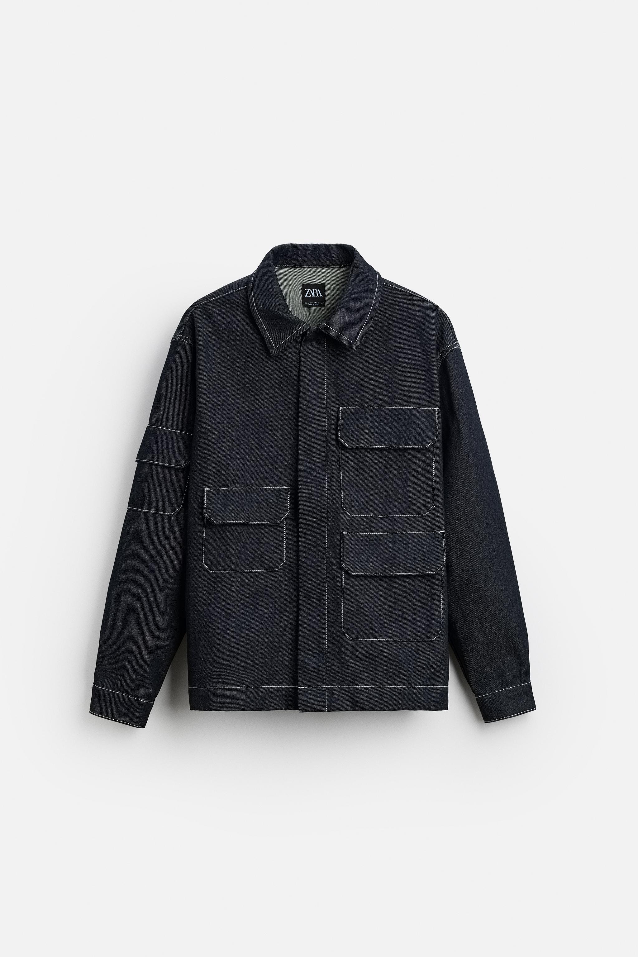 CHEMISE EN JEAN OVERSIZE A POCHES