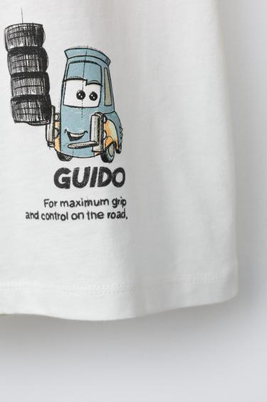 CARS LIGHTNING MCQUEEN © DISNEY PRINTED T-SHIRT - Ecru by Zara - Image 3