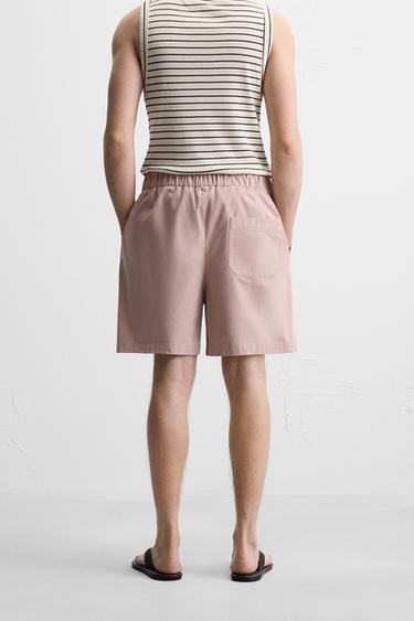 BERMUDA RELAXED FIT - Rose de Zara - Image 2
