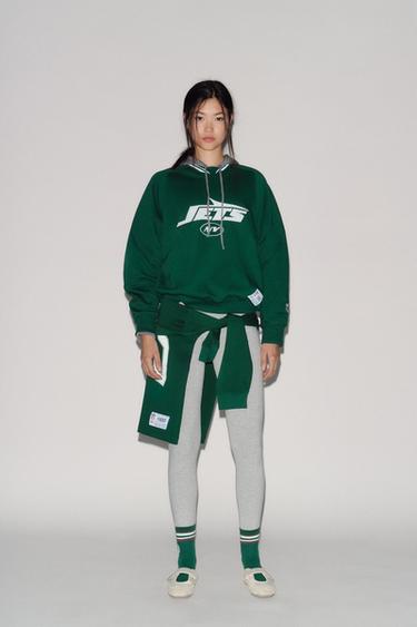 SWEAT EN MOLLETON NFL JETS - VERT de Zara